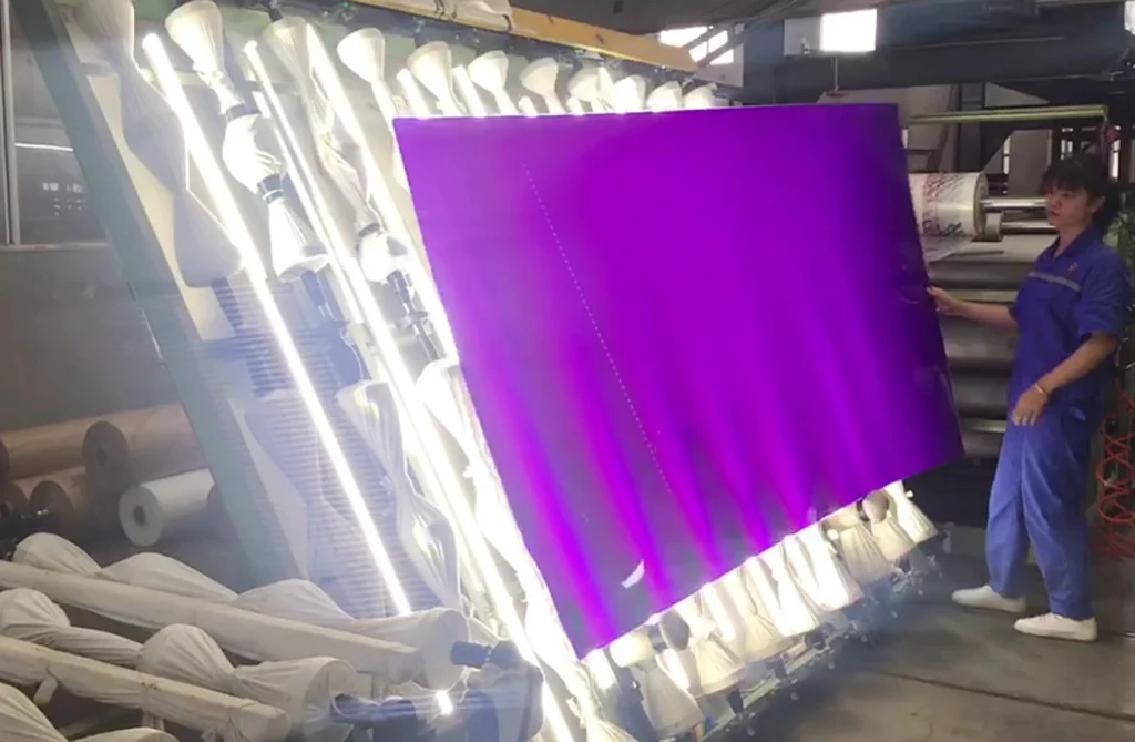 Acrylic factory quality control and assembly check