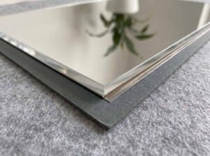 Acrylic Mirror Protecting the Reflective Backing