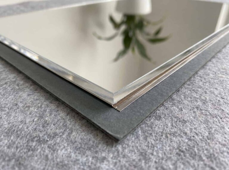 Acrylic Mirror Protecting the Reflective Backing
