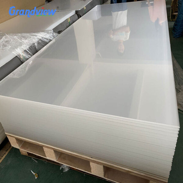 Cast acrylic sheet samples