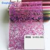 Magenta purple decorative acrylic panel with embedded glitter flakes by Grandview Acrylic, item SJ-D11-901.