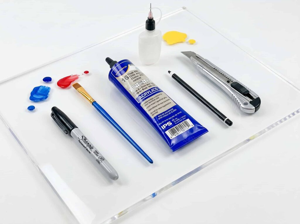 acrylic tools for small handicraft