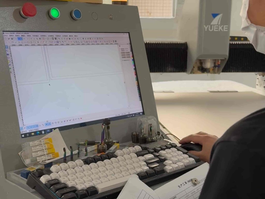 Acrylic Worker's Technical Drawings