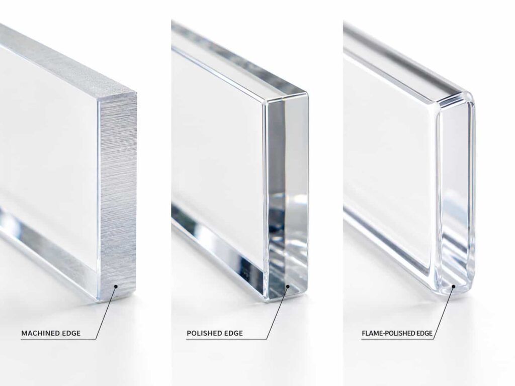 Edge Visualization under Three Different Processing Conditions