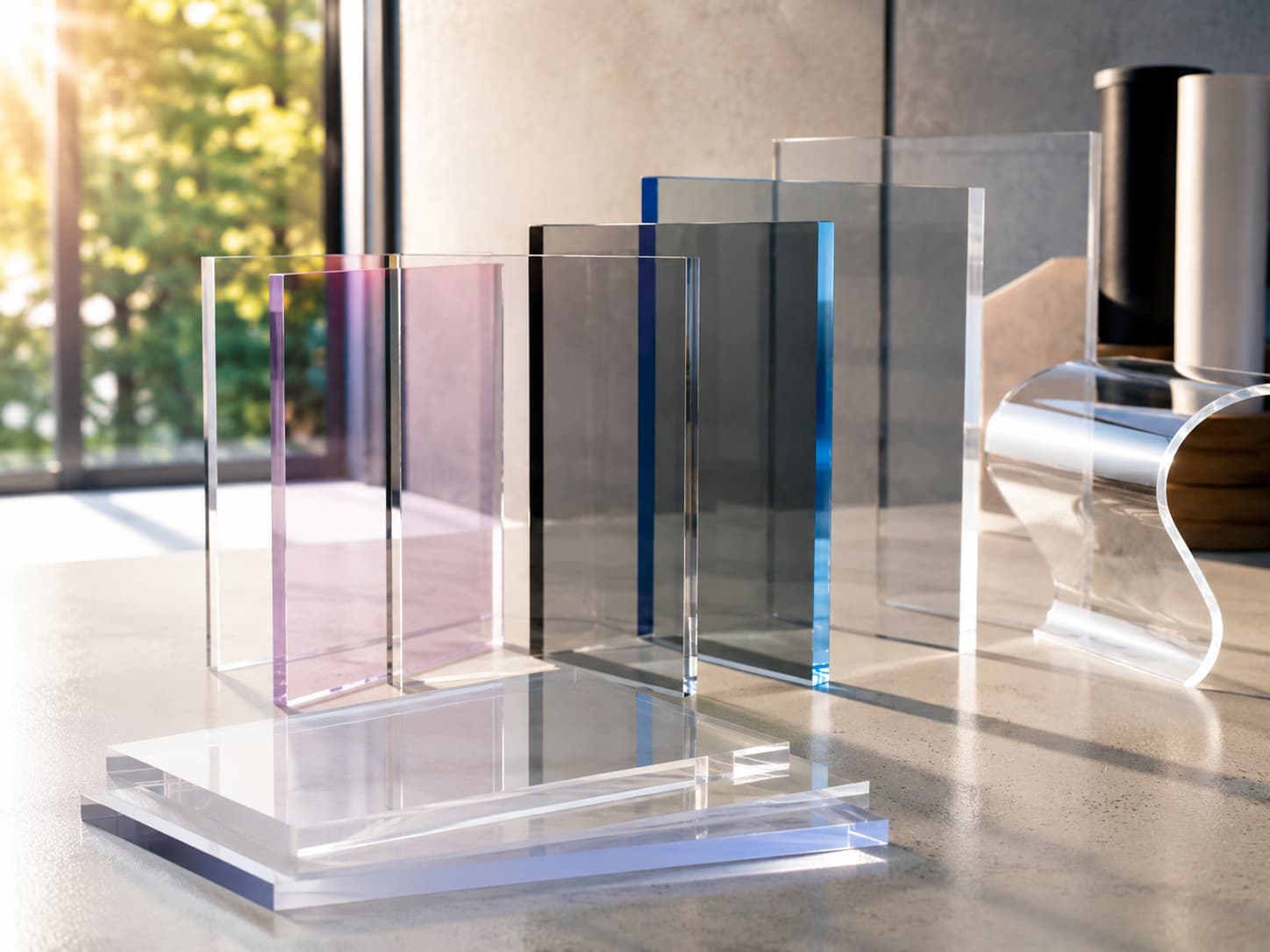 UV resistant acrylic sheets
