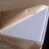 protected-white-acrylic-sheets White acrylic sheets covered with protective packaging paper