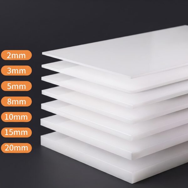 white-acrylic-sheet-thickness-options White acrylic sheet thickness options from 2 mm to 20 mm